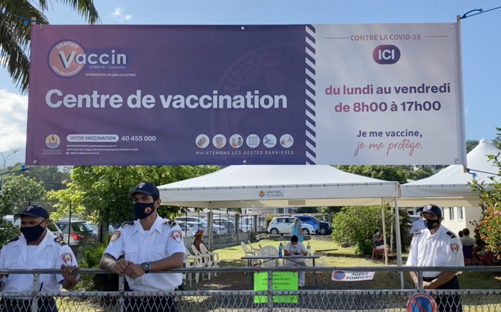 La campagne de vaccination anti-Covid est lancée en Polynésie Française