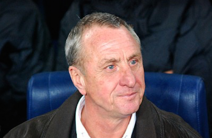 Johan Cruyff au Camp Nou, en 2009. CreativeCommons.